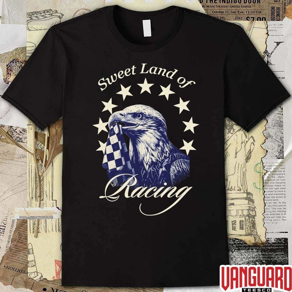 2026 Freedom 250 Grand Prix Racing Sweet Land Of Racing t-shirt