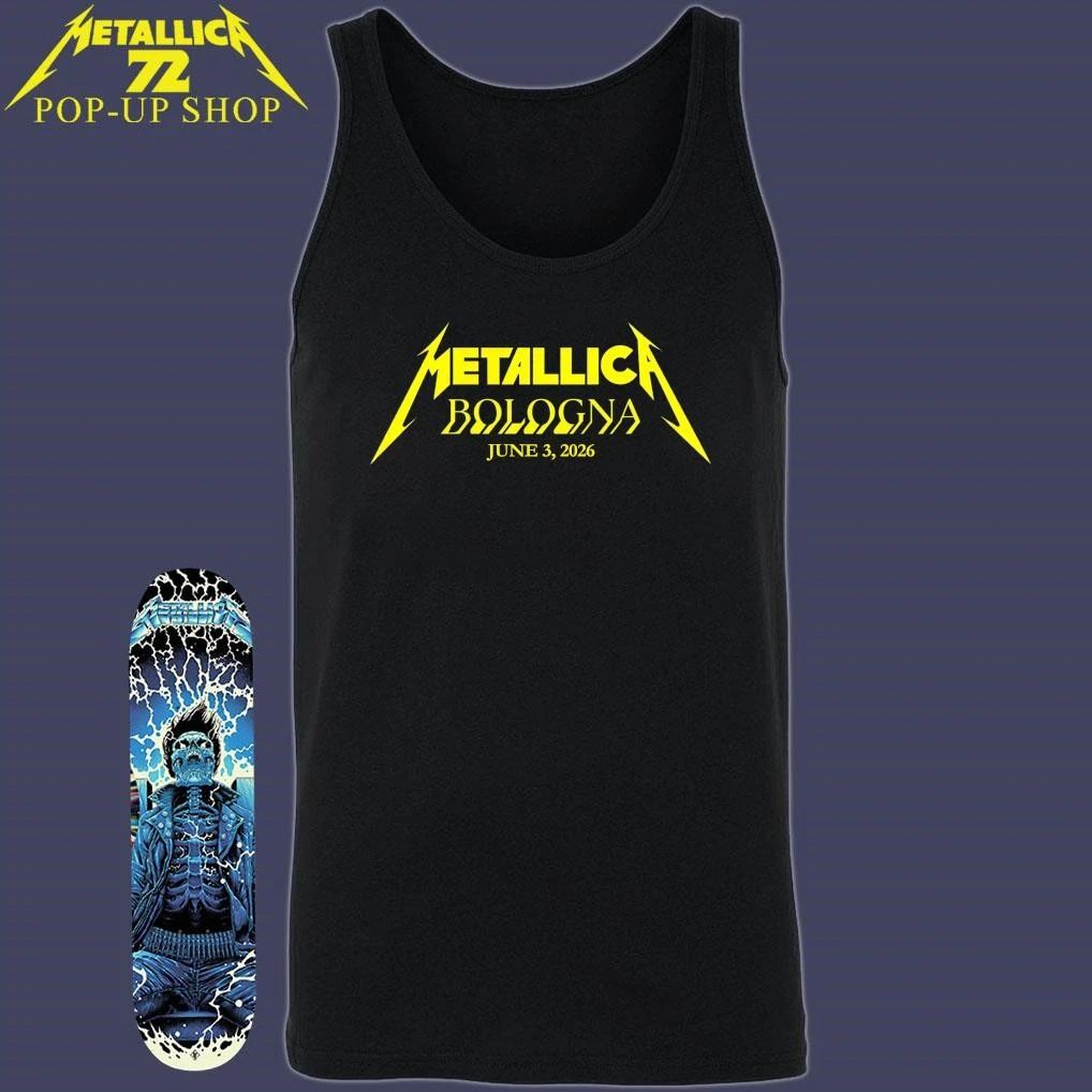 Metallica M72 Bologna 2026 Italy T-Shirt