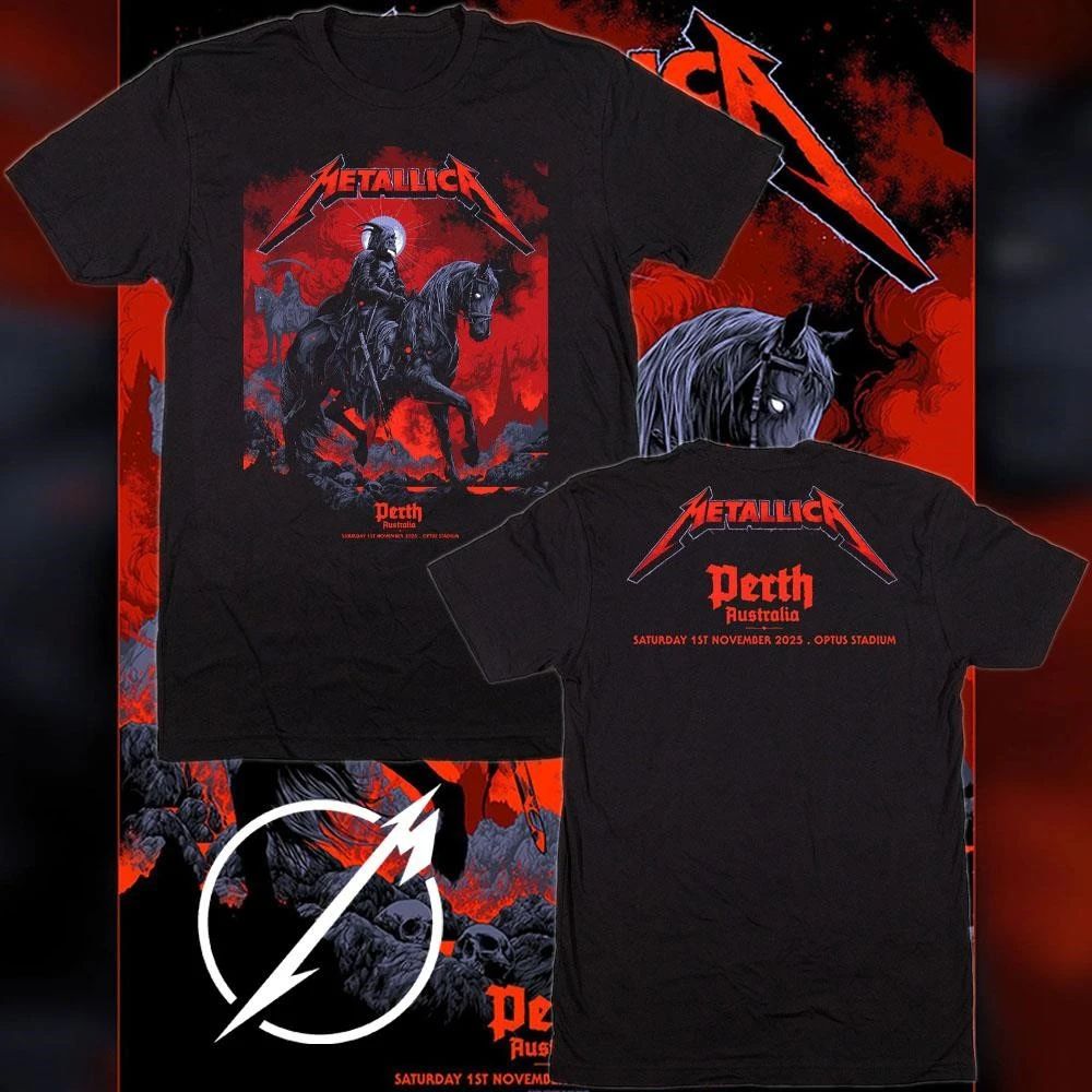 Metallica M72 Perth Pop-Up Shop 2025 T-Shirt