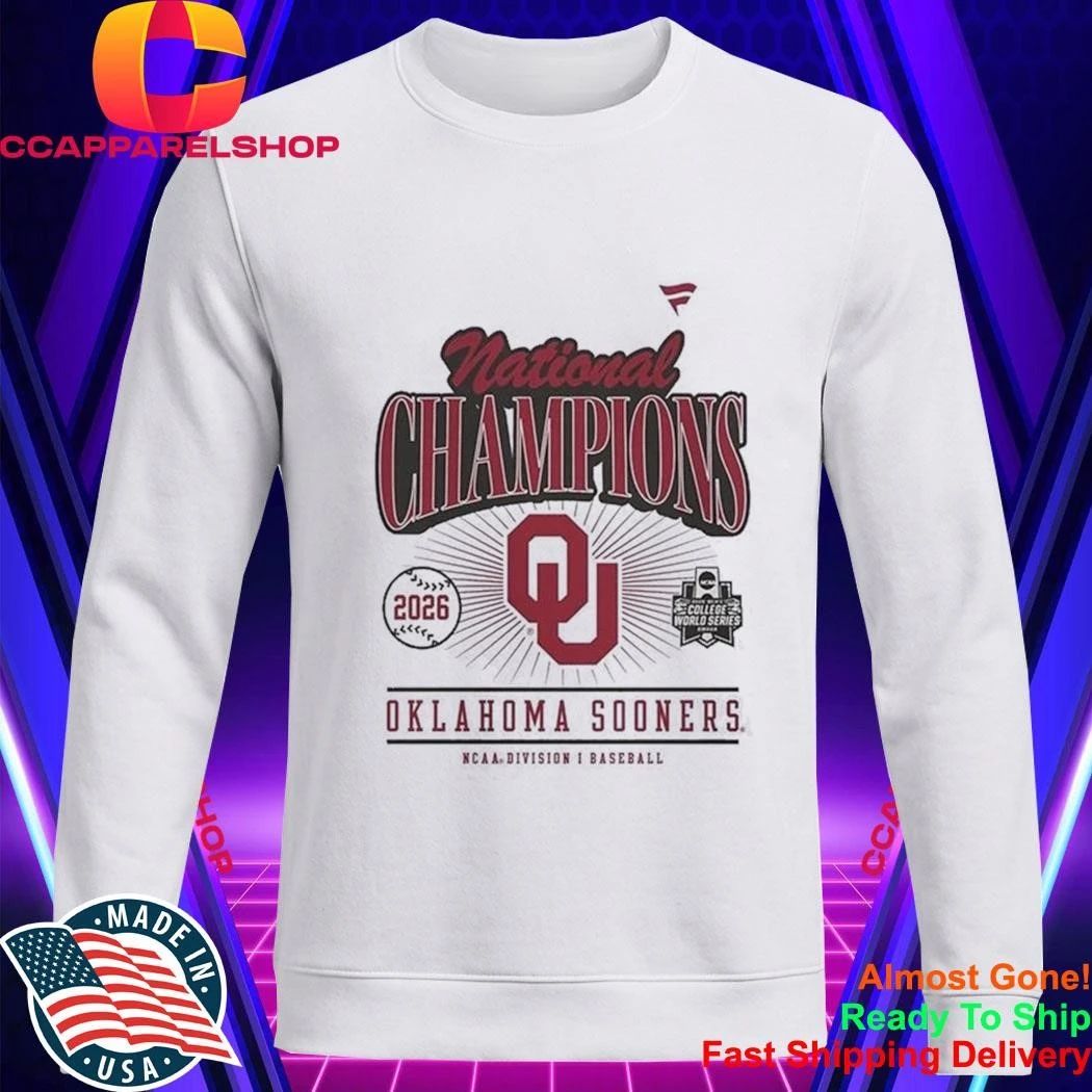 OU Baseball National Championship 2026 Shirt
