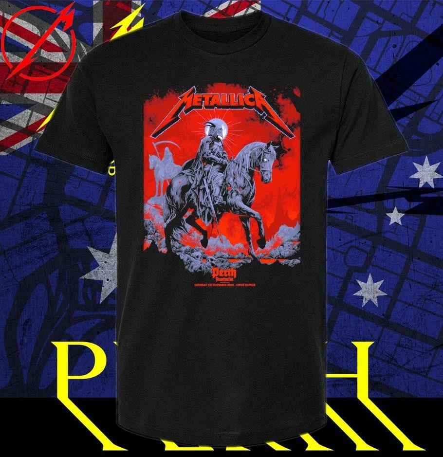 Metallica M72 World Tour November 15 2025 Optus Stadium Perth Australia Pop-Up T-Shirt