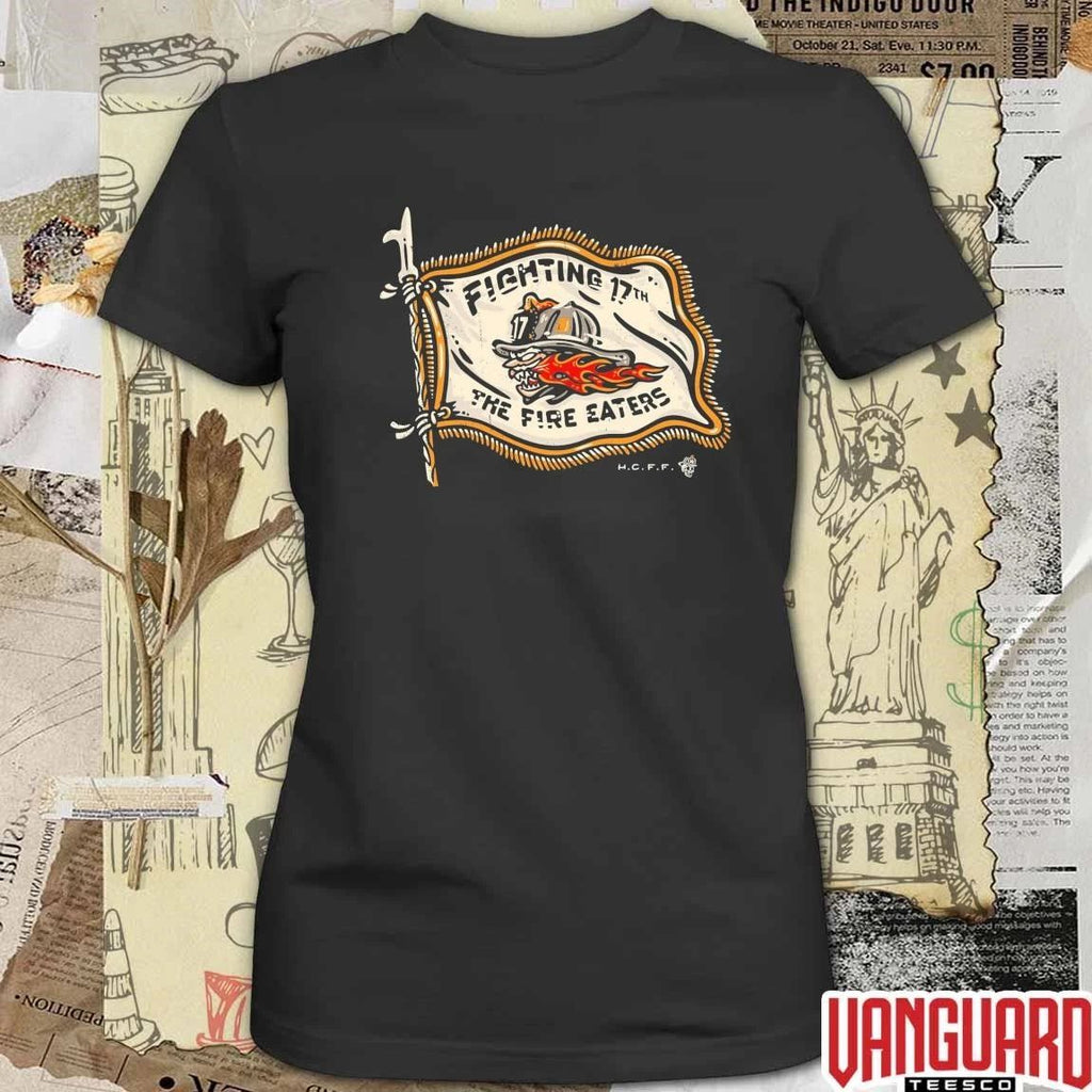 Fighting 17th Pop-Up Shop Merch The Fire Eaters Flag t-shirt