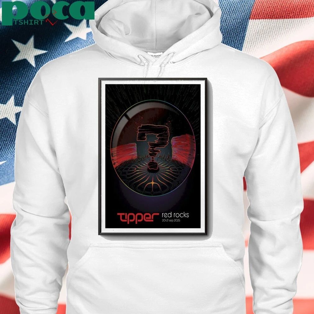 Tipper Tour Red Rocks 2025 Poster shirt