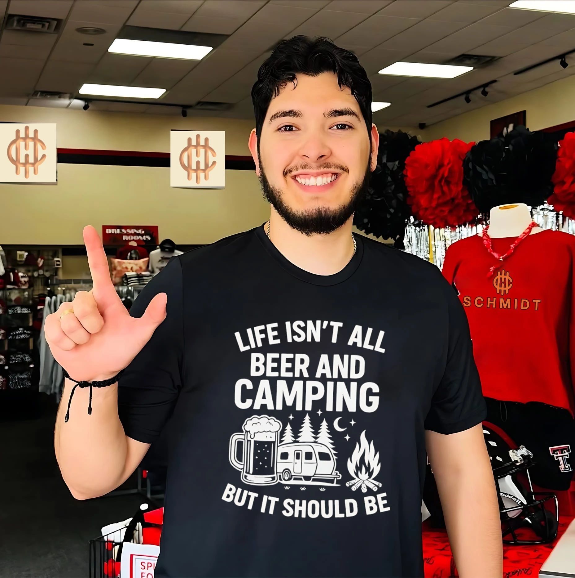 Life isn’t all beer and camping but it should be vintage shirt