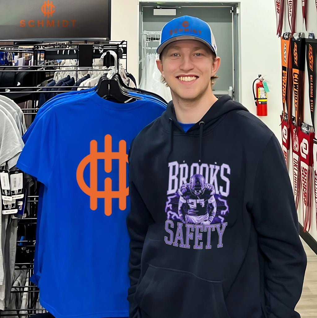 Cam Brooks Safety Football sports apparel shirt