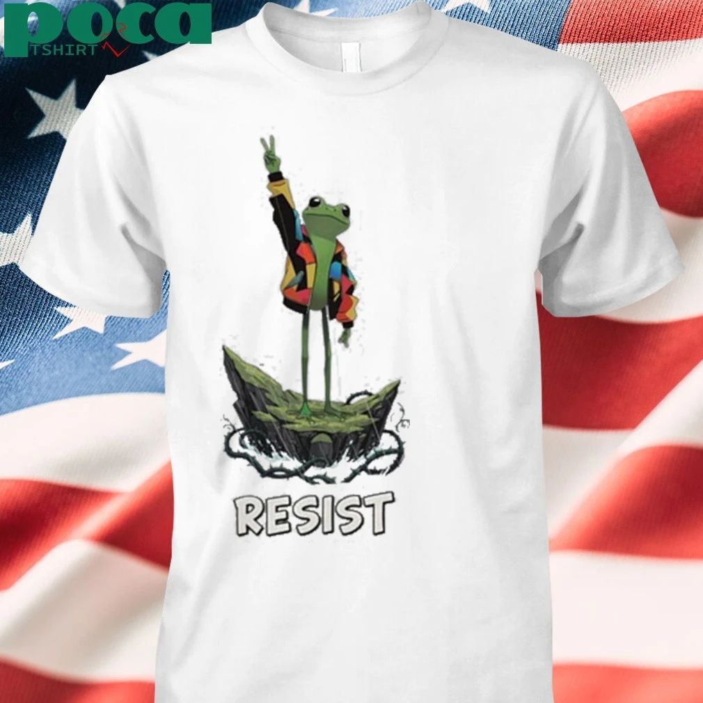 Portland Frog Frogs Against Resist 2025 T-Shirt