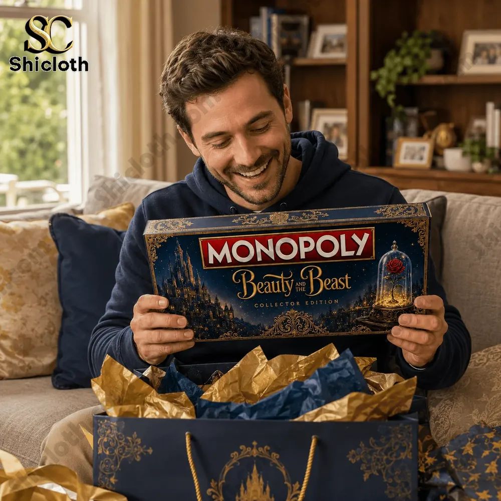 Beauty and the Beast Collector’s Edition Monopoly Board Game