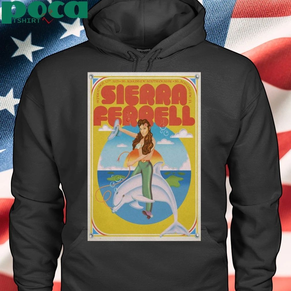 Sierra Ferrell Sep 12 2025 The St. Augustine Amphitheatre Poster T-Shirt