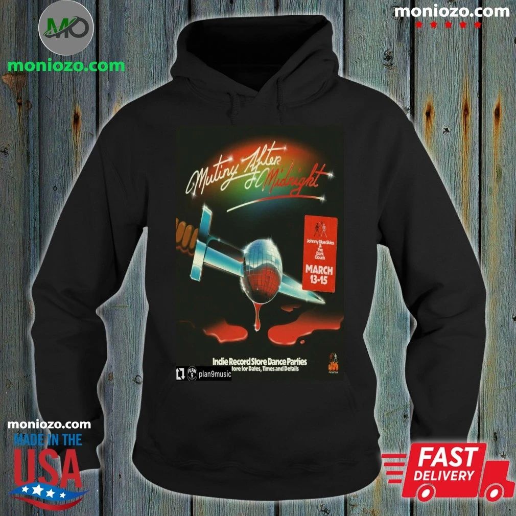 Johnny Blue Skies & The Dark Clouds Poster Mutiny After Midnight Mar 13-15 2026 Shirt