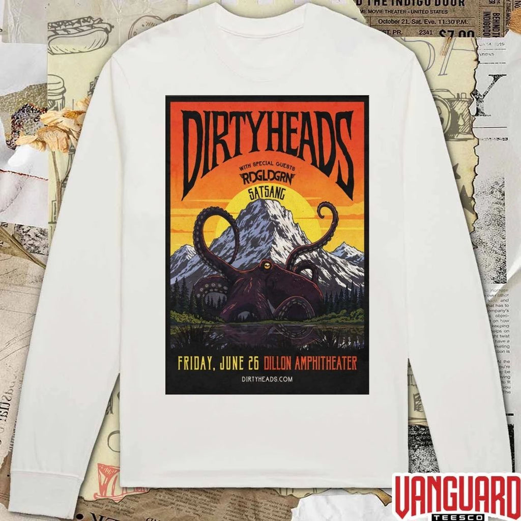 Dirty Heads Dillon Amphitheater June 26, 2026 Poster t-shirt