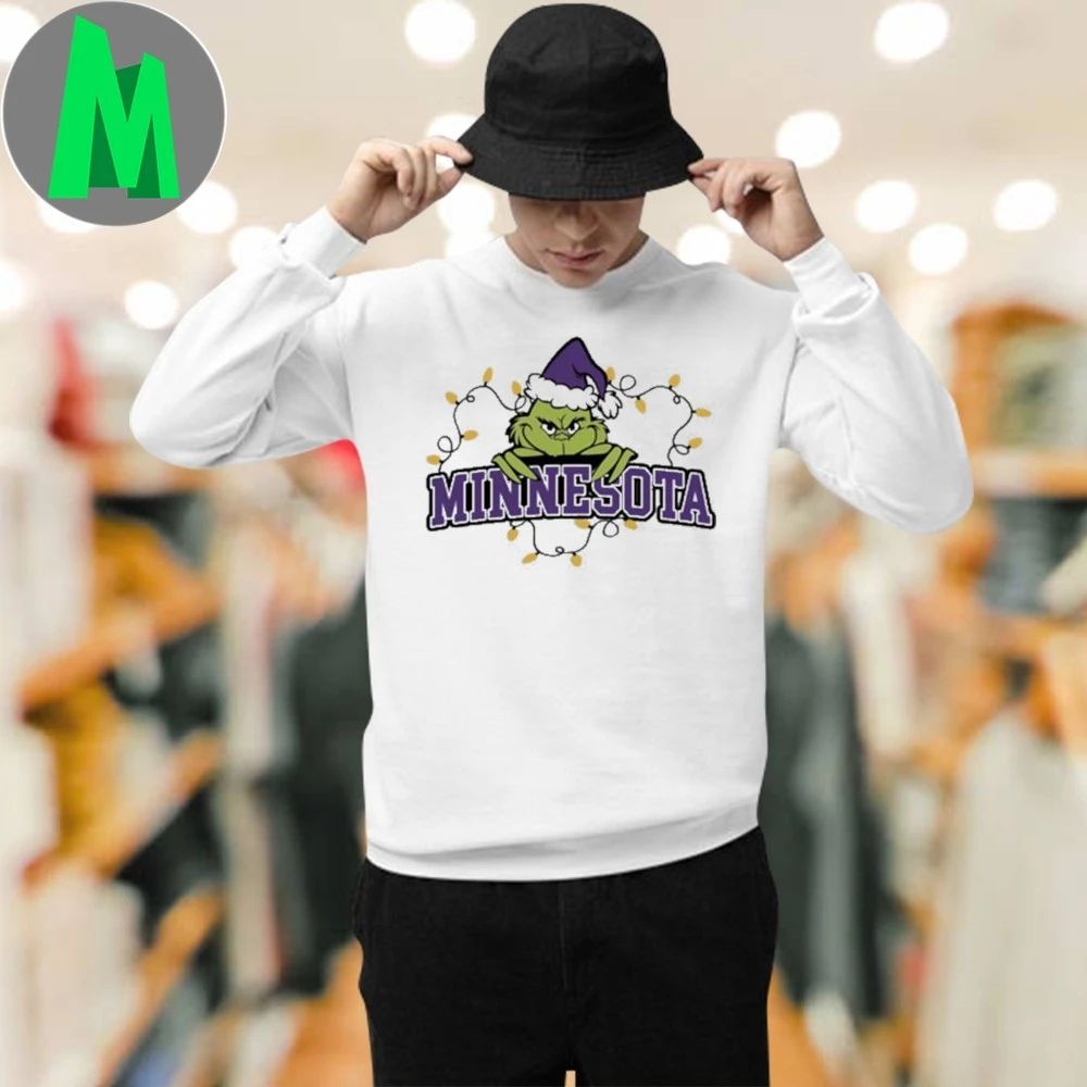 Minnesota Vikings Grinch Christmas M9579 Shirt