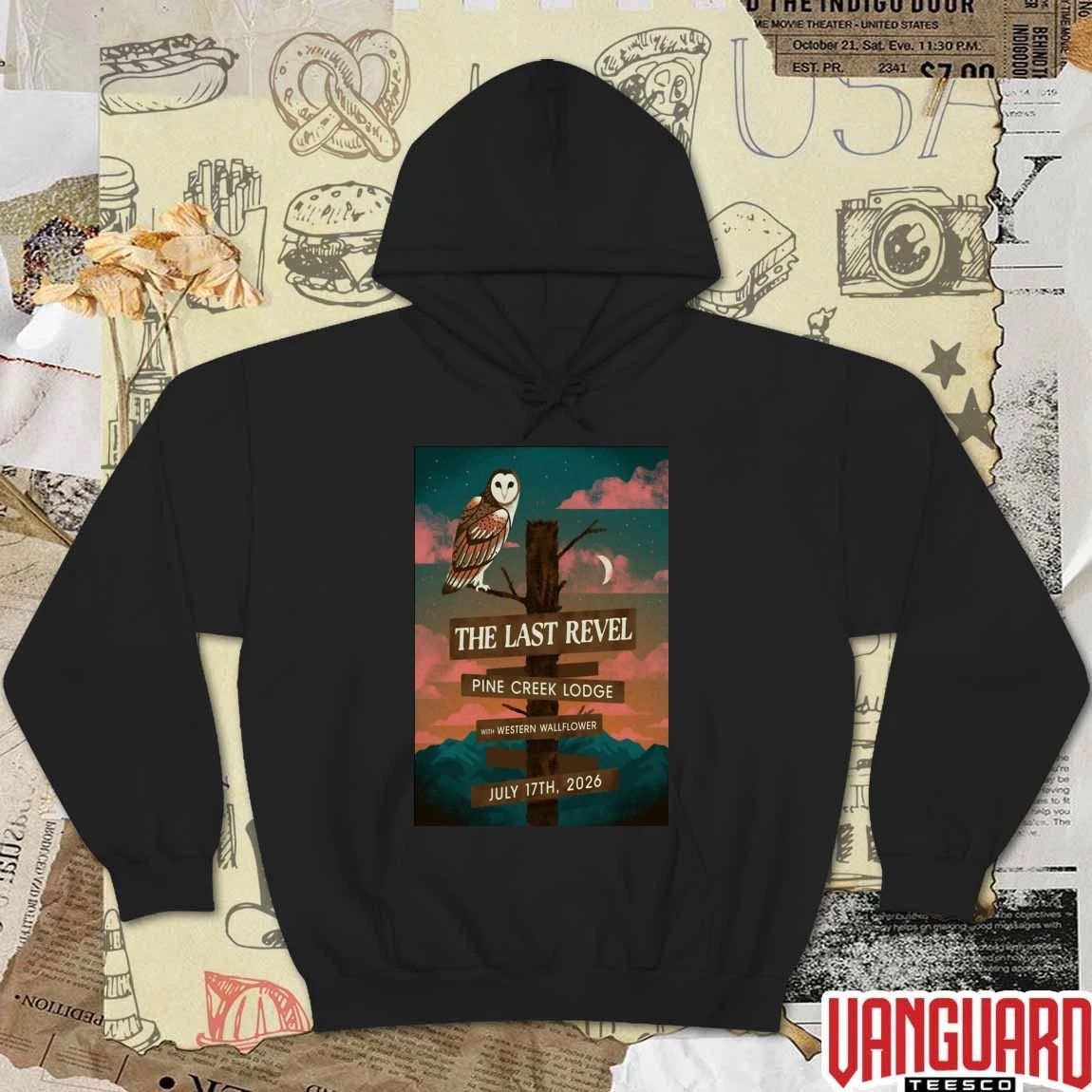 The Last Revel Pine Creek Lodge In Livingston MT On July 17 2026 Event Poster t-shirt