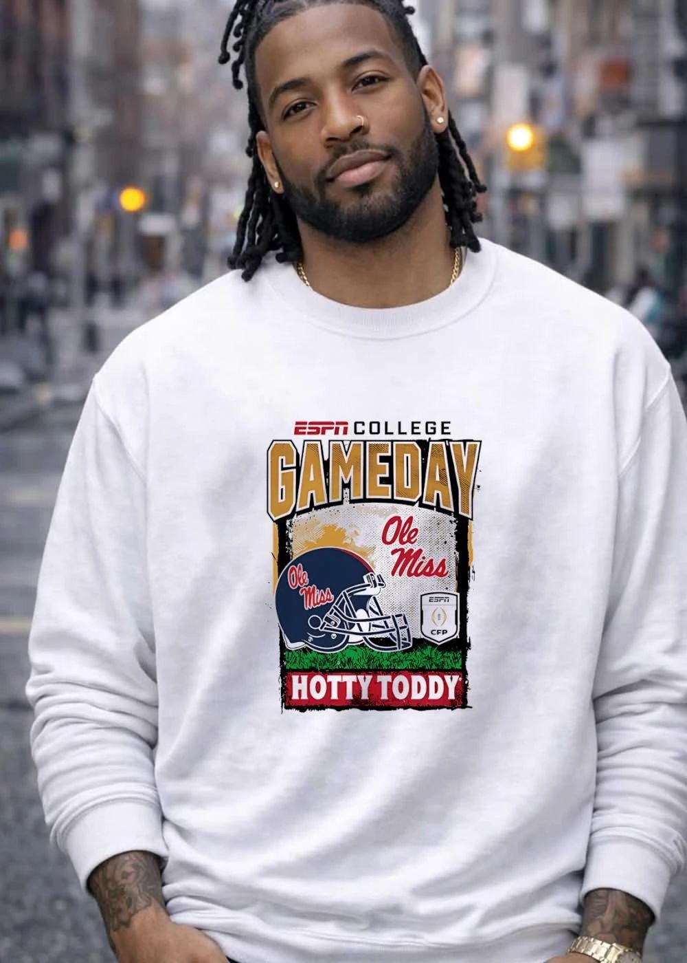 ESPN College Gameday Ole Miss Hotty Toddy CFP Football T-Shirt