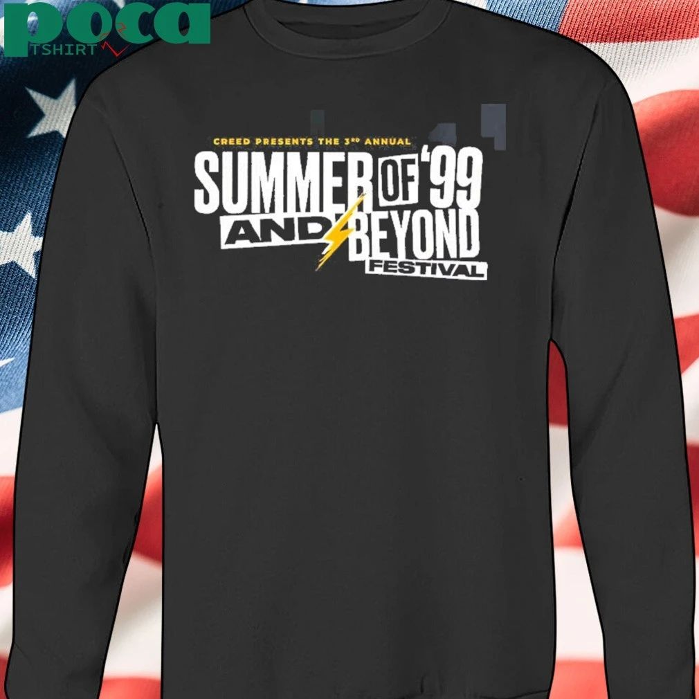Summer Of ’99 And Beyond Festival 2026 Full Lineup In Tinley Park Illinois At Credit Union 1 Amphitheatre Creed Presents The 3rd Annual T-Shirt