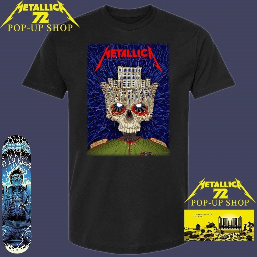 Metallica M72 Bucharest May 13, 2026 Arena Nationala created by Matei Apostolescu Pop-Up Shop T-Shirt