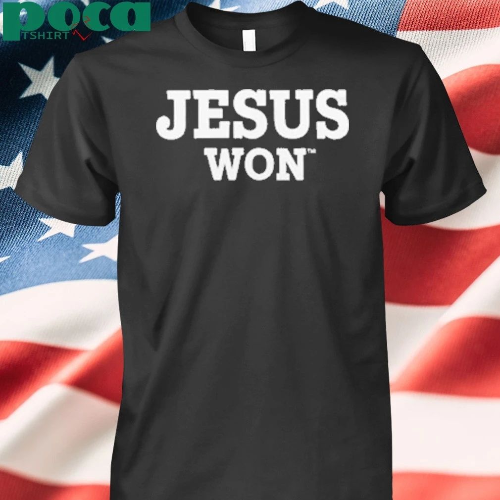 Nebraska Cornhuskers x JESUS WON Special Black shirt
