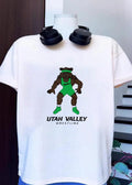 Utah Valley Wrestling Willy mascot shirt
