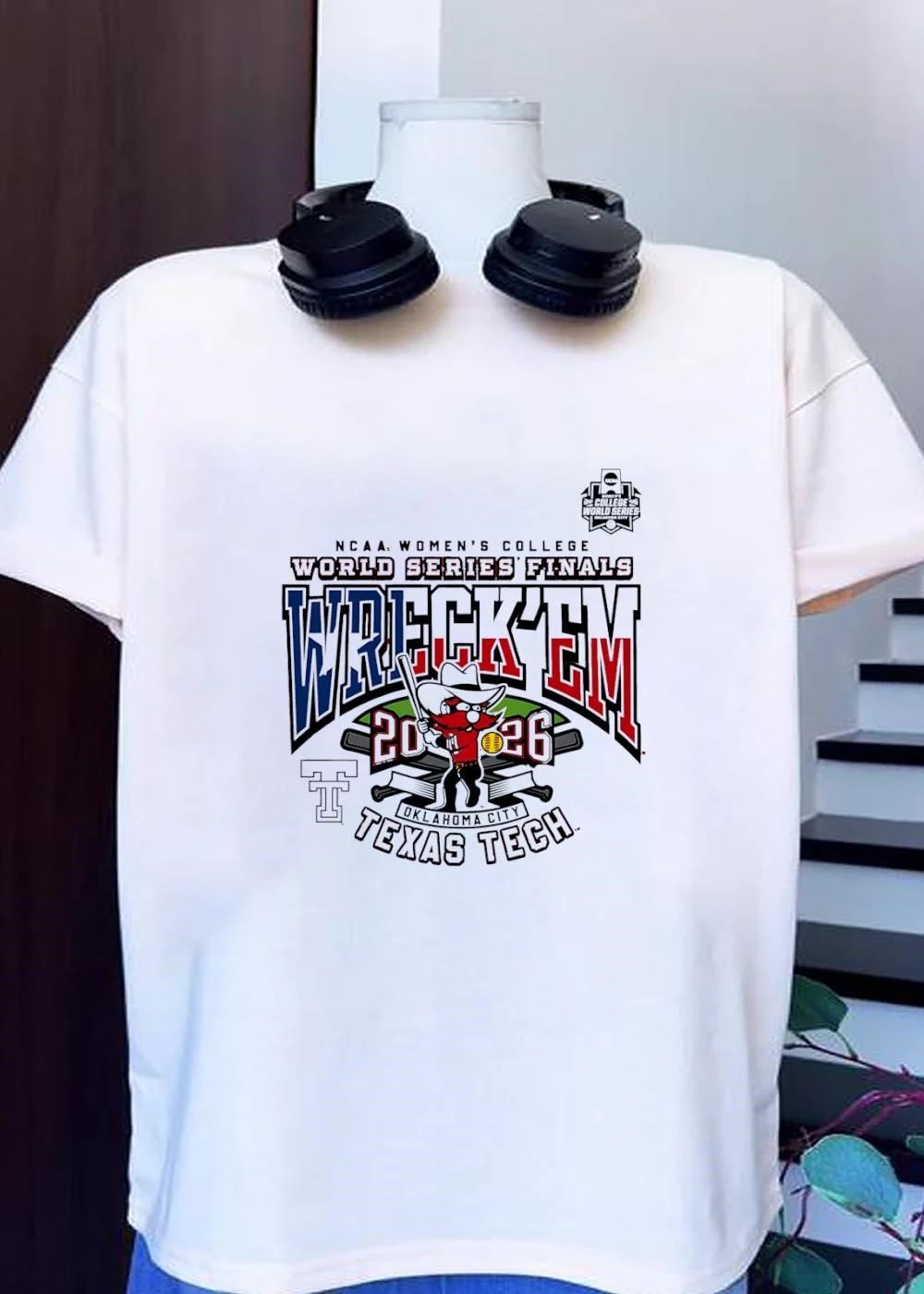 NCAA Women’s College World Series Finals Wreck’em 2026 Oklahoma City Texas Tech Shirt