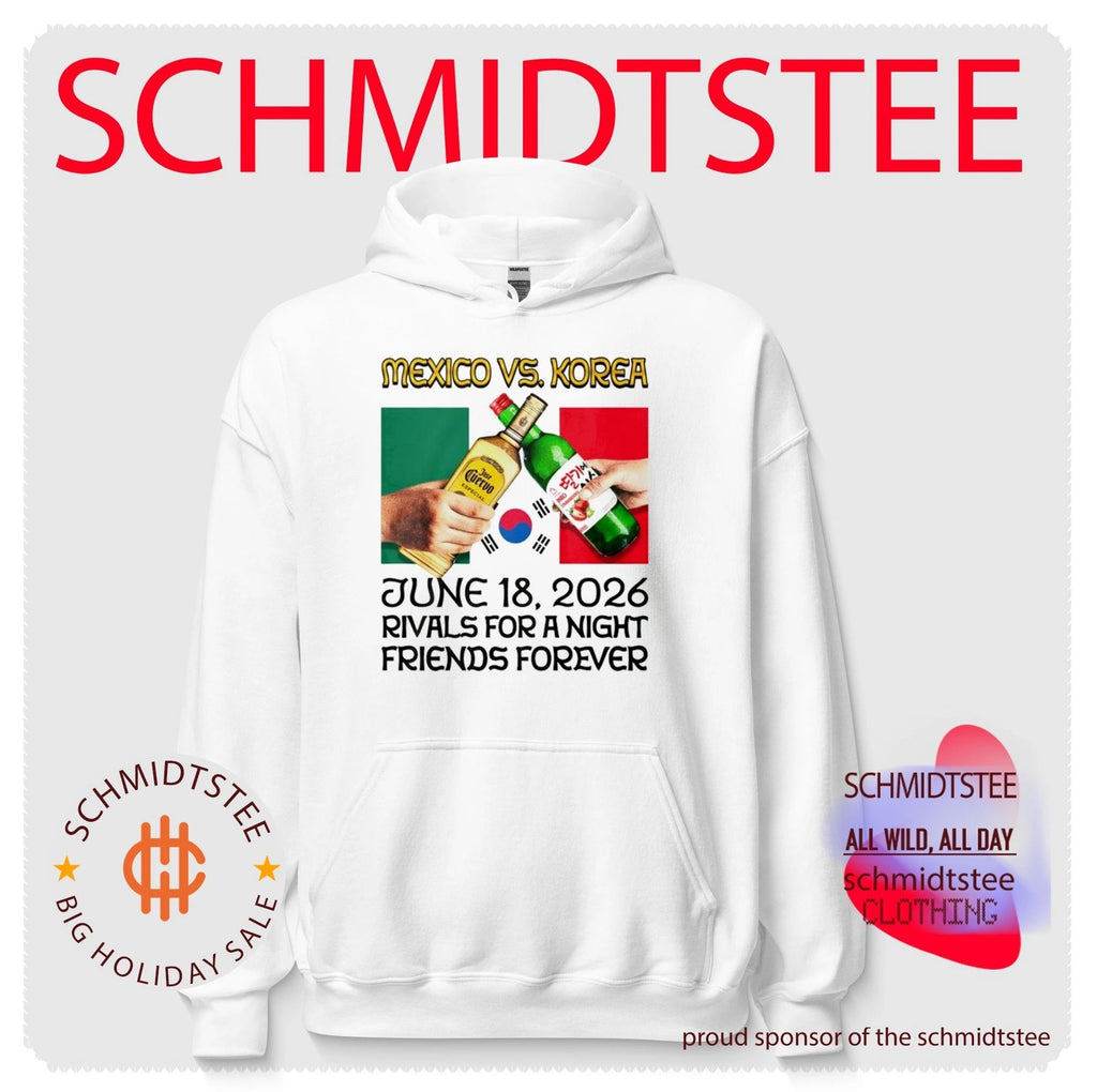 Mexico vs. Korea Rivals For A Night Friends Forever shirt