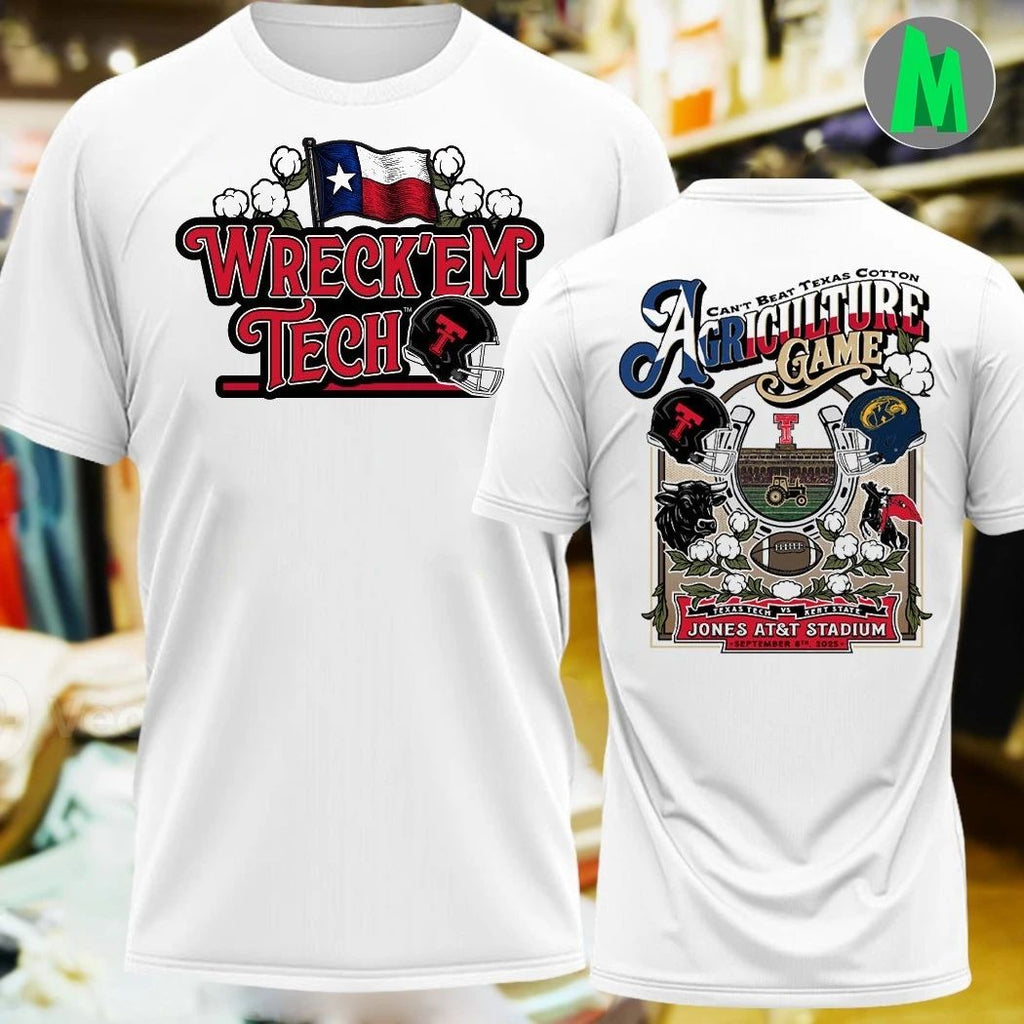 Texas Tech vs. Kent State 2025 Celebrate Agriculture Gameday Shirt