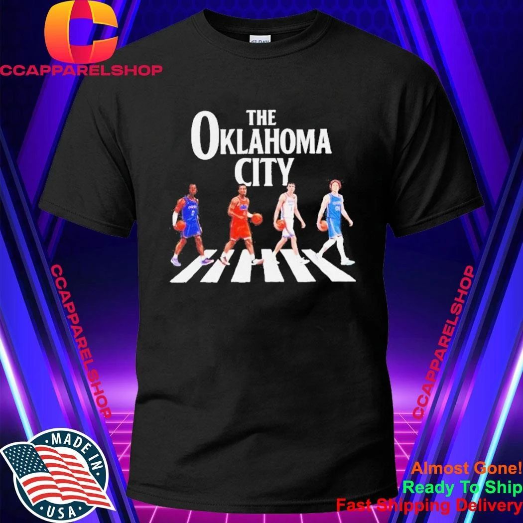 The Oklahoma City Players Abbey Road Basketball Shirt
