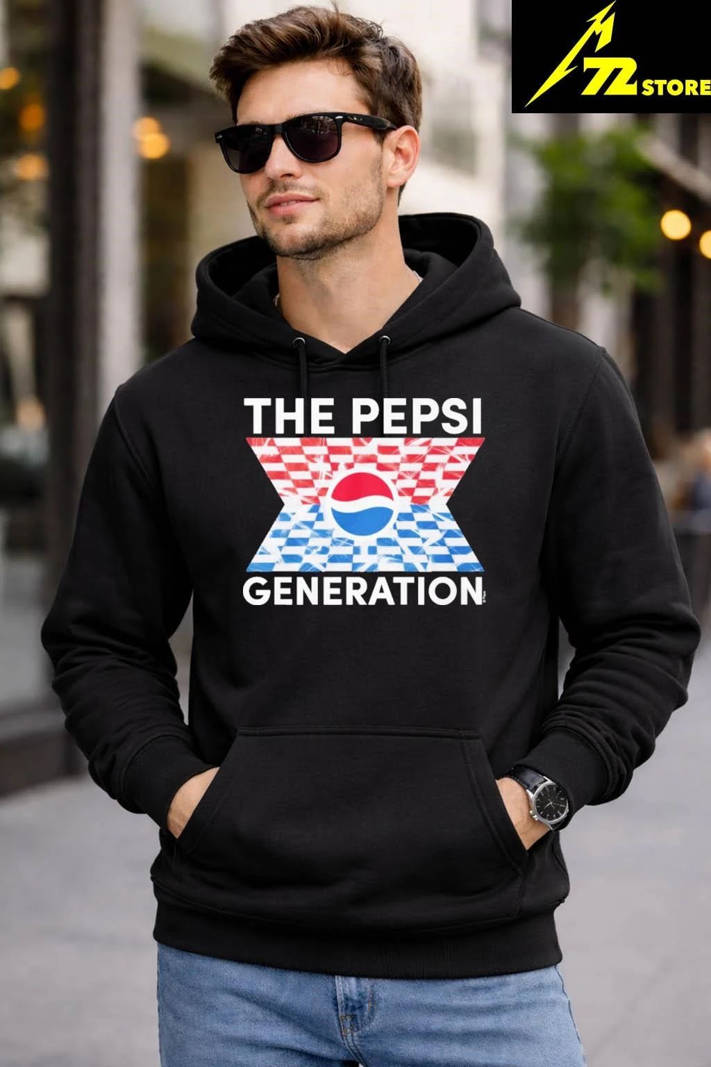 The Pepsi Generation Vintage 80s Logo Shirt