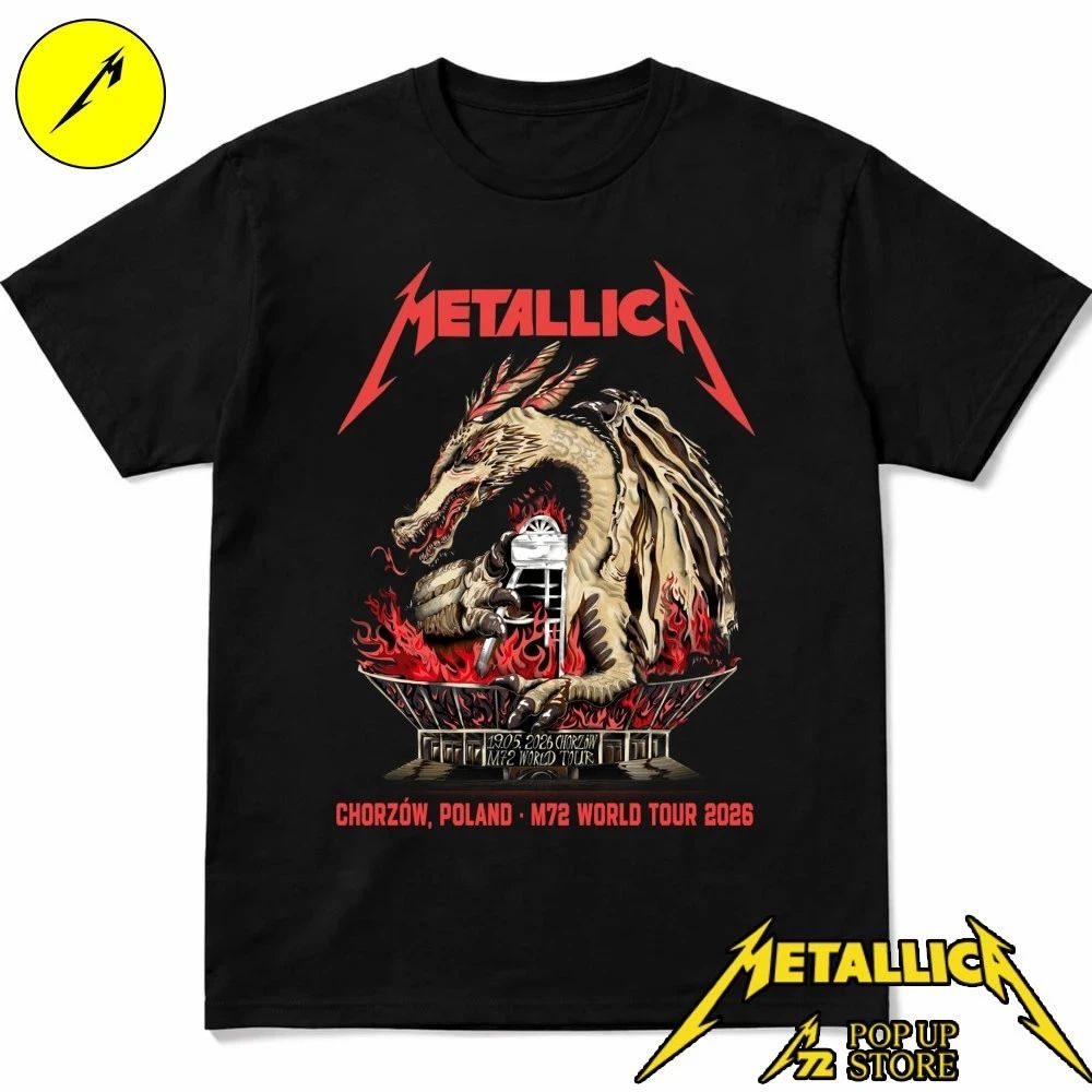 Metallica Tonight In Chorzów Stadion Śląski May 19, 2026 Shirt