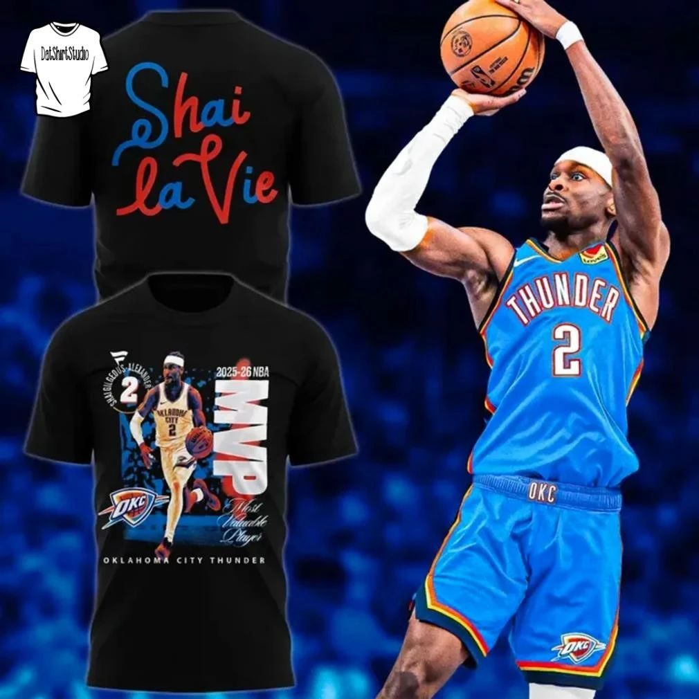 Shai Gilgeous-Alexander 2026 NBA MVP Shirt