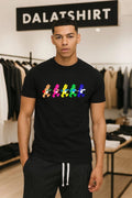 Colorful Cartoon Bears Carrying Smoking Accessories shirt
