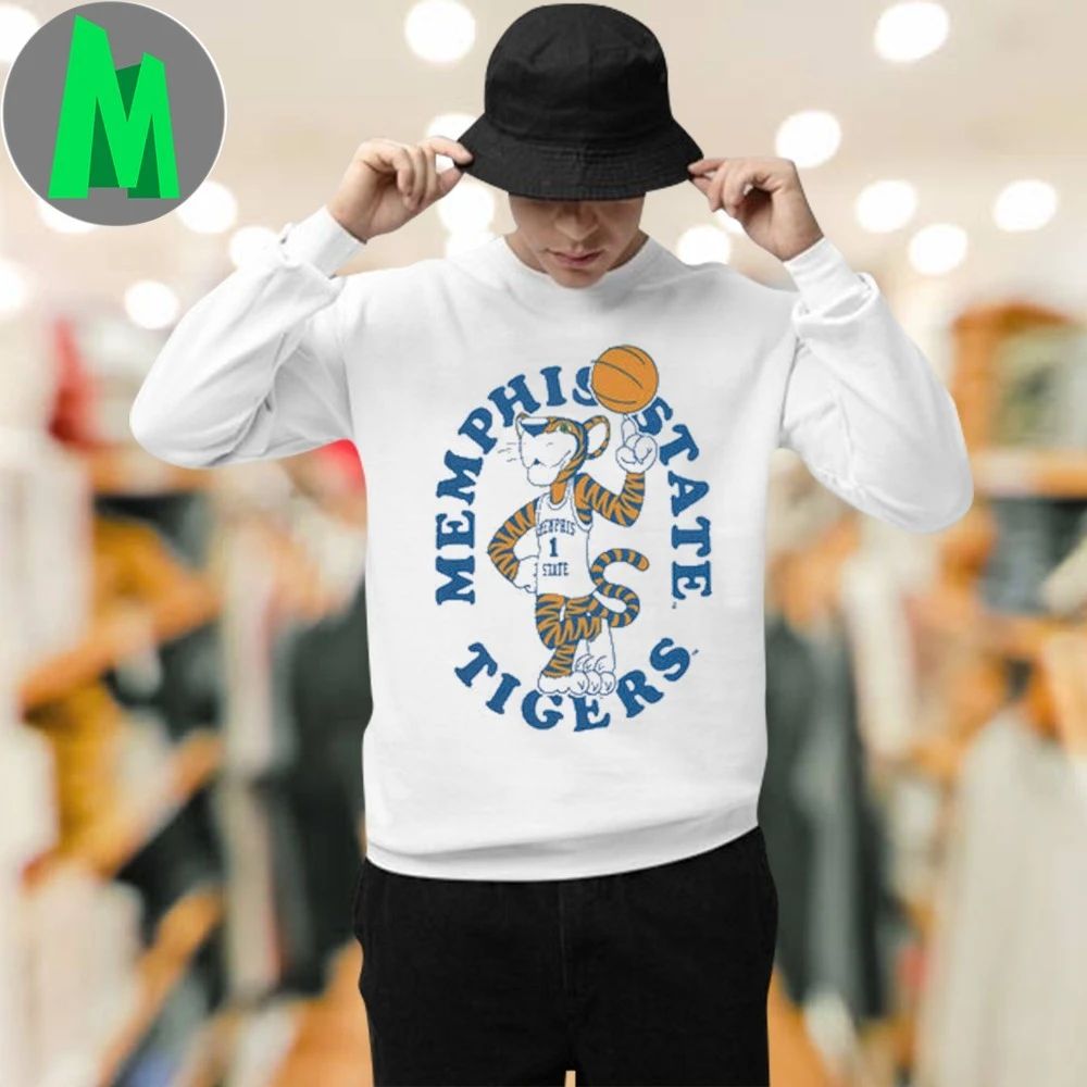 Memphis State Tigers Mascot Heritage Logo Shirt