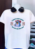 Y2K Aesthetic Save Money but You Only Live Once Furby T-Shirt