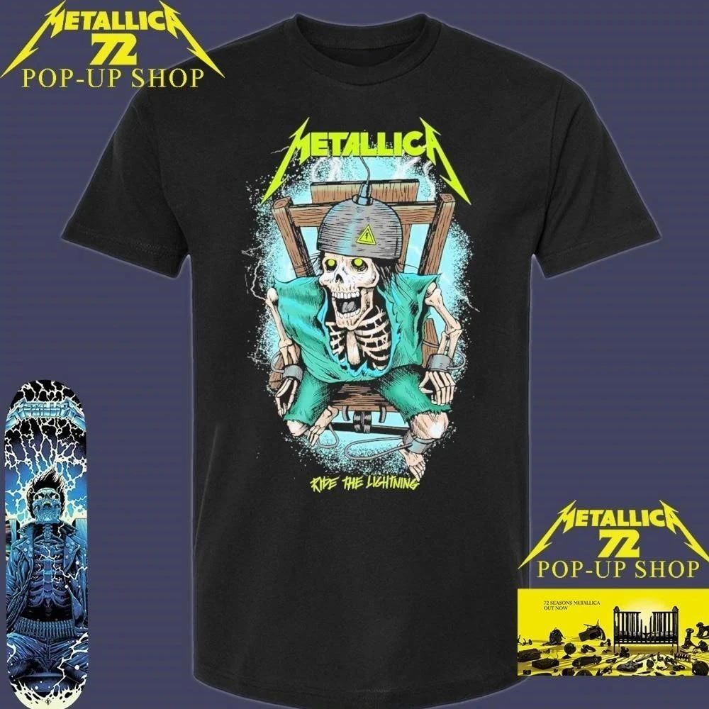 Metallica M72 World Tour Sparky 24 Ride The Lightning Pop-Up Shop T-Shirt
