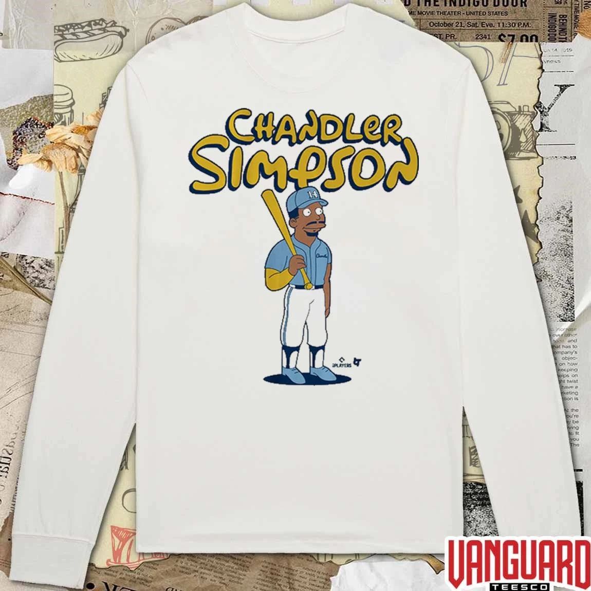 Chandler Simpson At the Bat Tampa Bay Rays MLB t-shirt