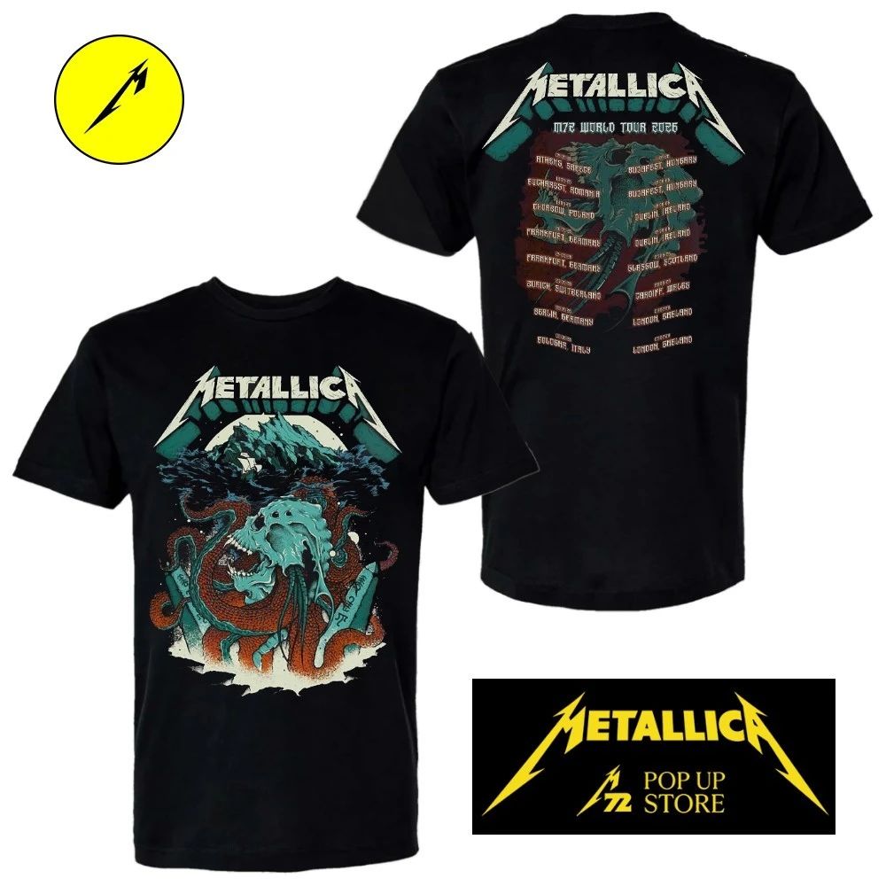 Metallica M72 World Tour Danny Graham T-Shirt