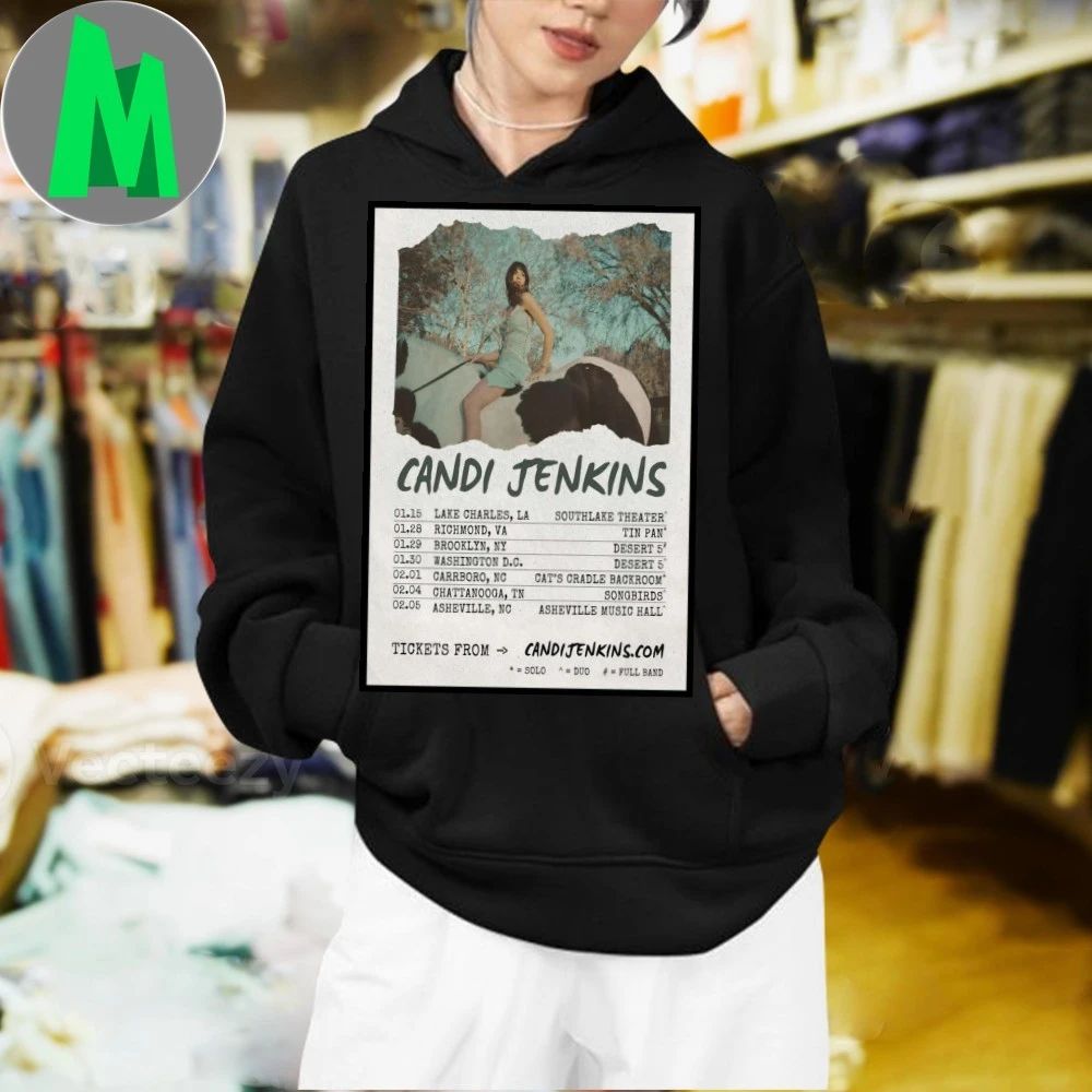 Candi Jenkins Winter 2026 Shows Poster Shirt