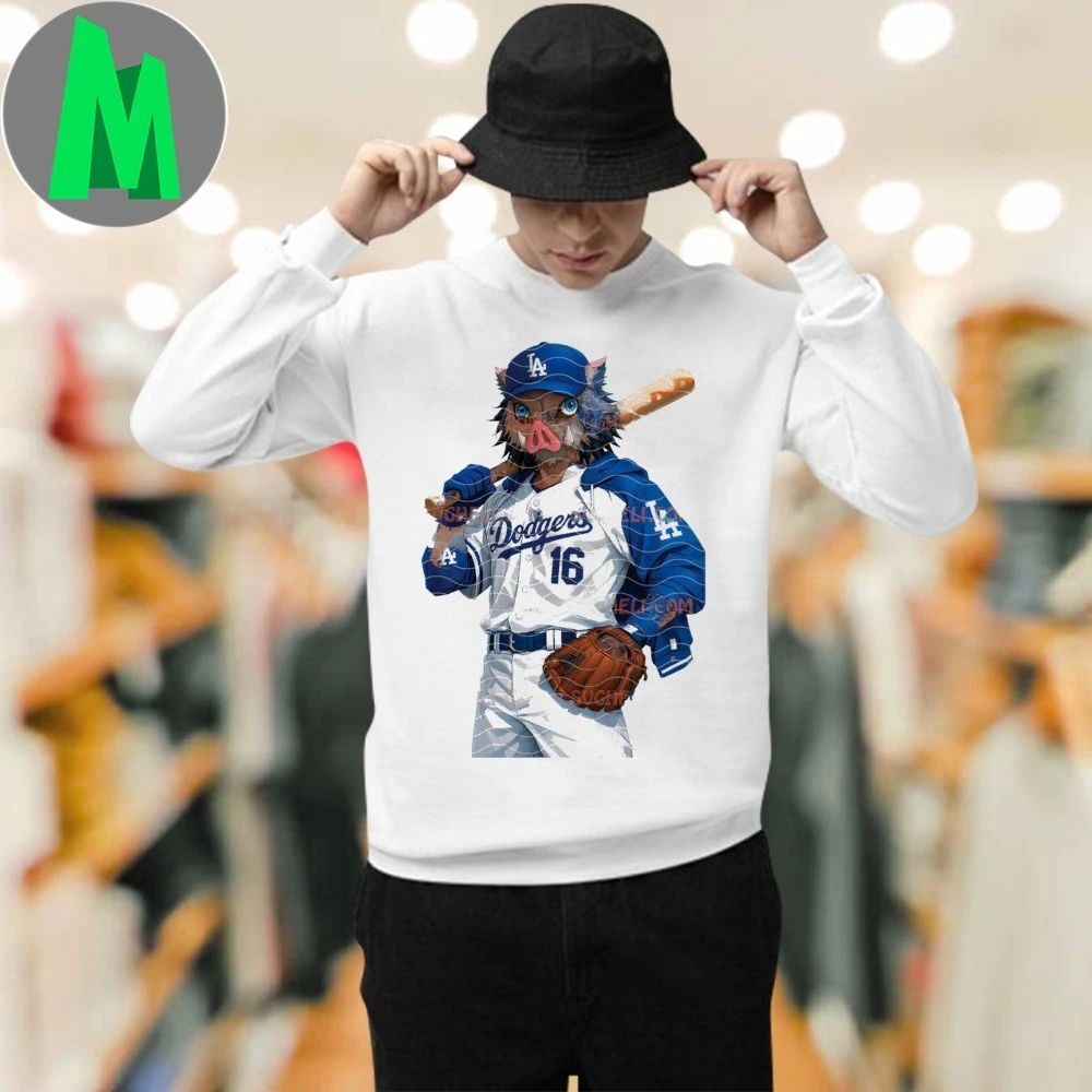 Hashibira Inosuke LA Dodgers Baseball LA Dodgers Shirt