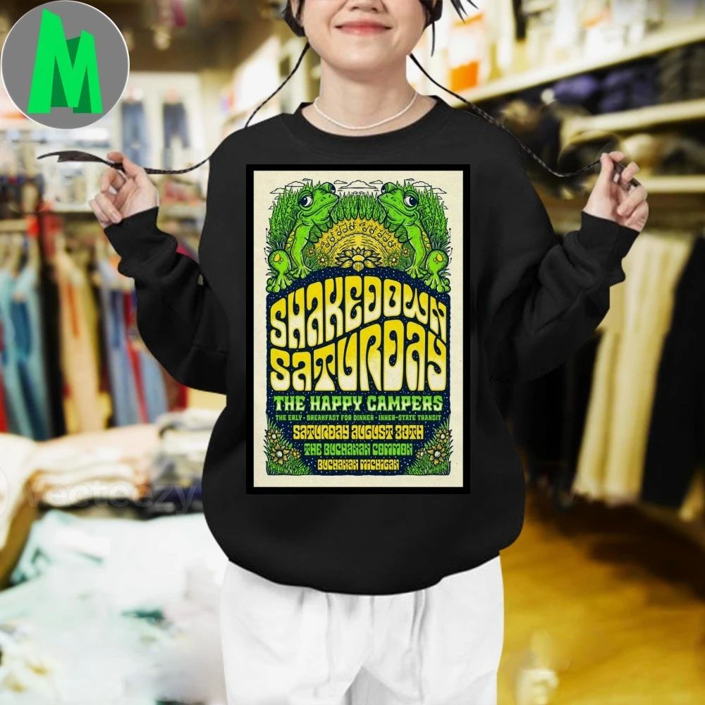 Shakedown Saturday Aug 30 2025 Buchanan, MI Poster Shirt