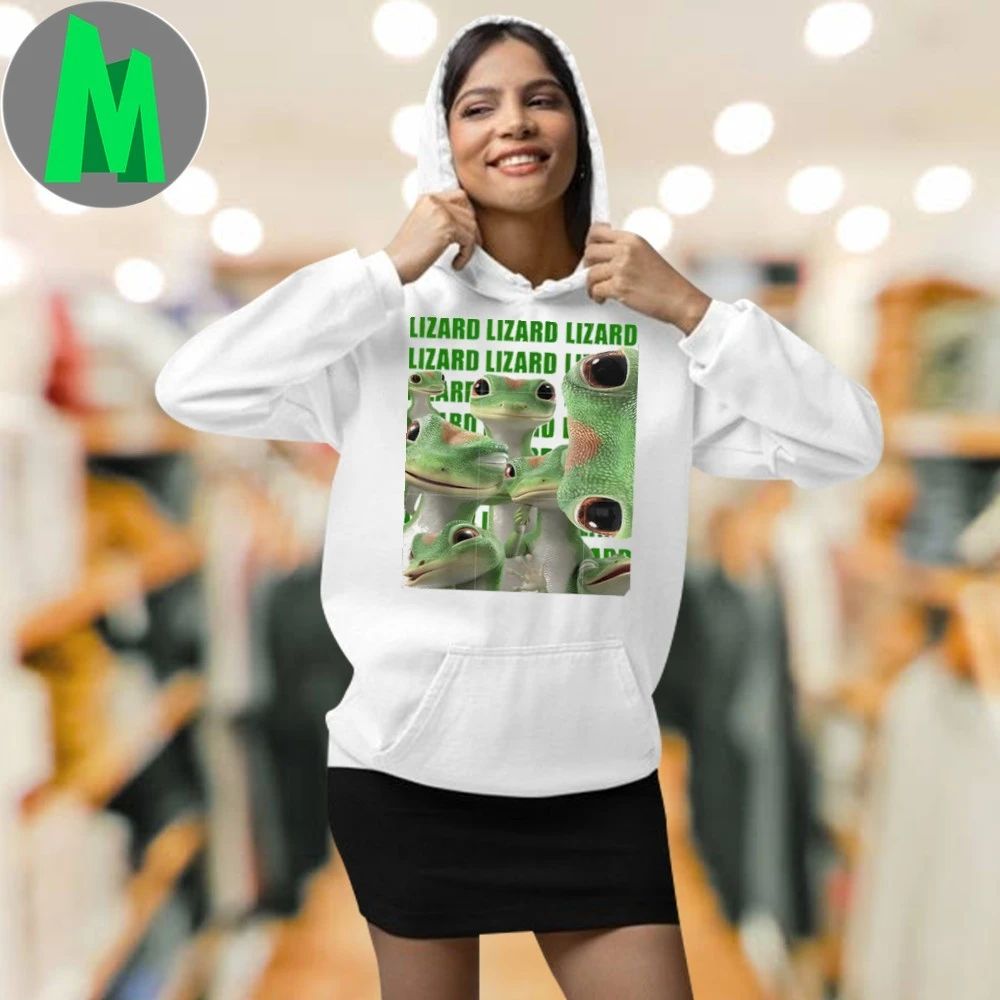 Lizard lizard lizard funny face shirt