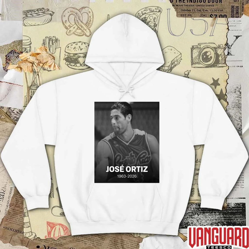 José Piculin Ortiz 1963 – 2026 FIBA Basketball t-shirt