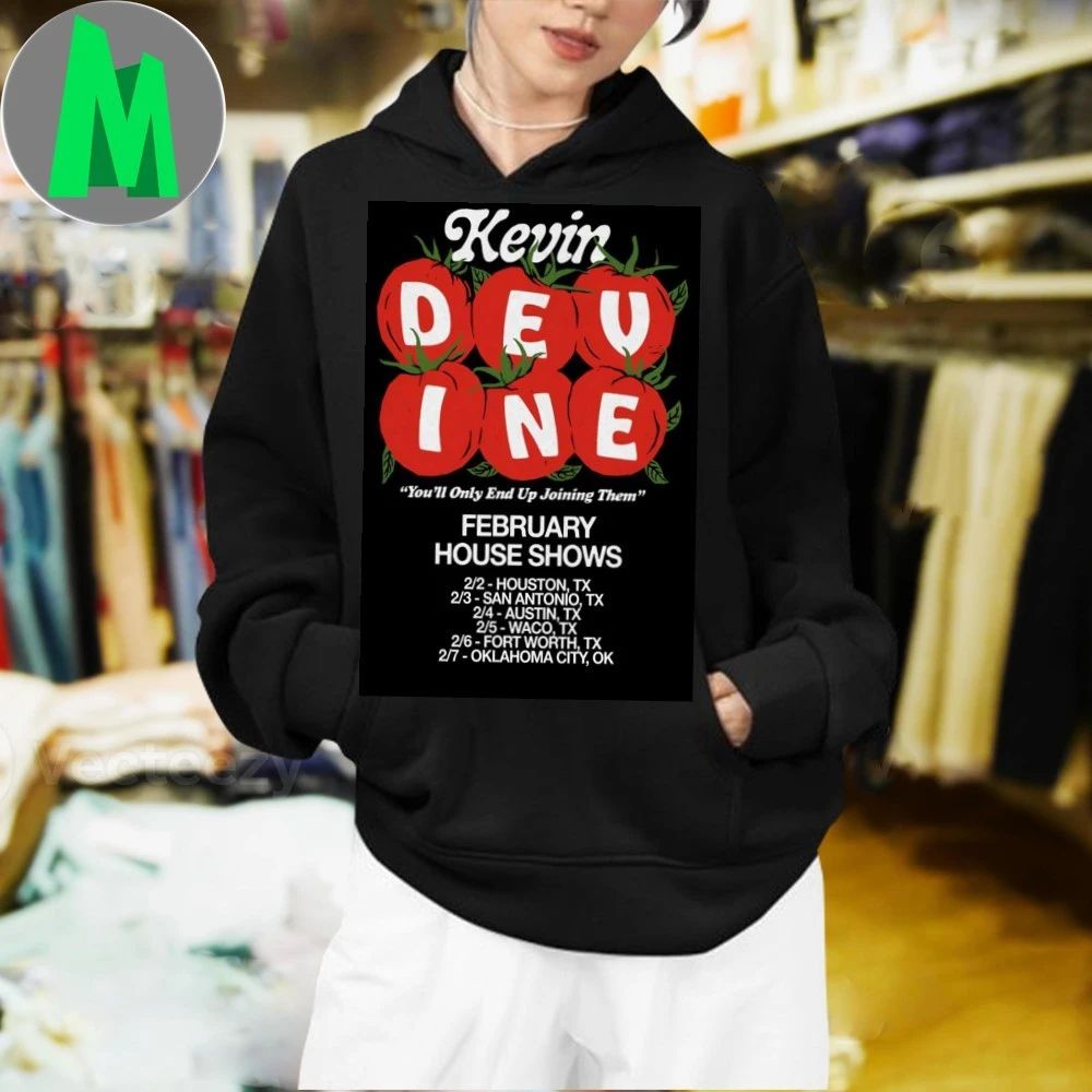 Kevin Devine February House Shows 2026 Poster Shirt