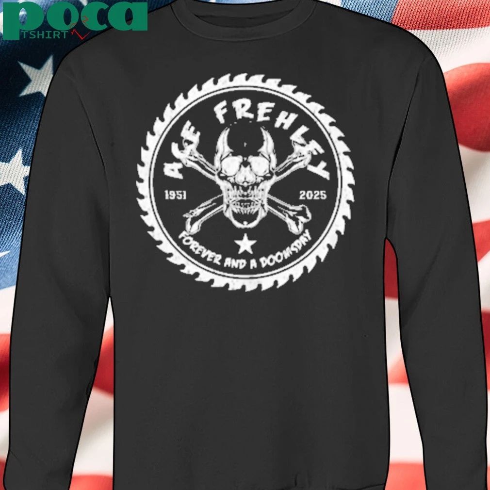 Ace Frehley 11 26 USA 1951 2025 Music D5172 T-Shirt