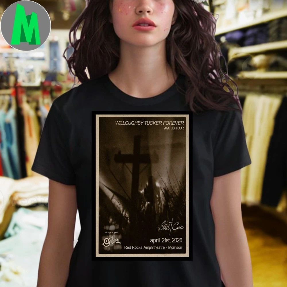 Ethel Cain Tour Red Rocks 2026 Poster Shirt