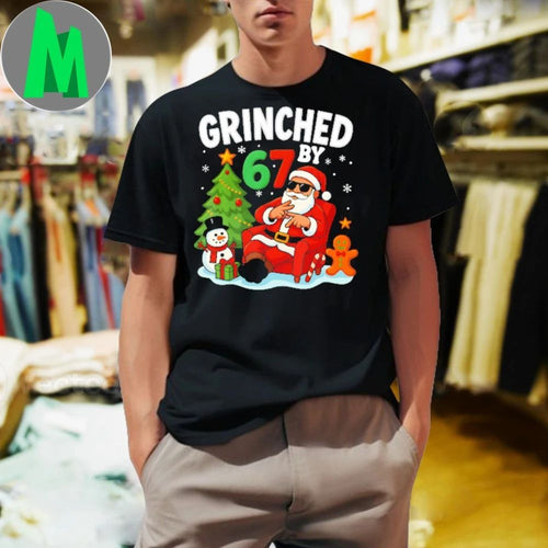 67 Six Seven Grinched By 6-7 Gen Alpha Slang T-Shirt