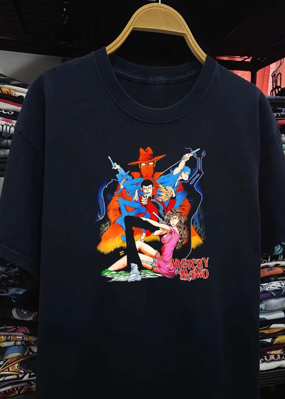 Monkey Punch TME NTV The Mystery of Mamo Lupin III Cast Action T-Shirt