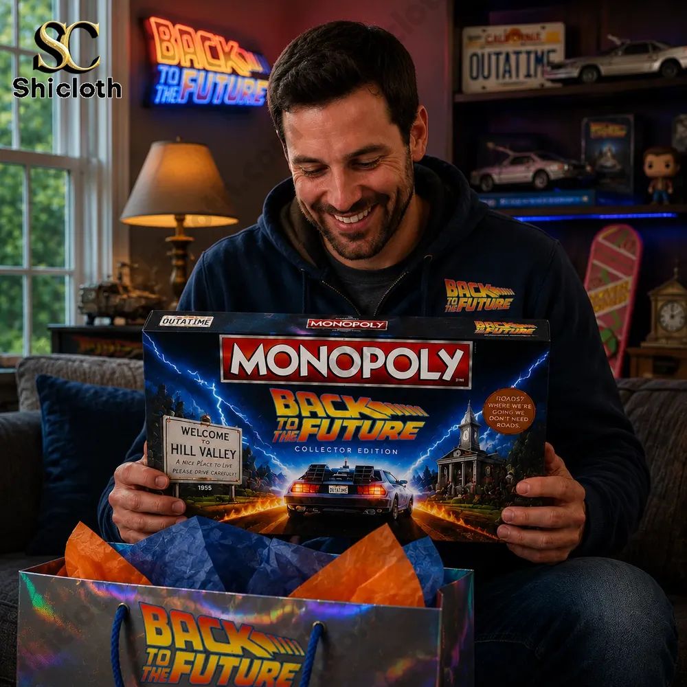 Back to the Future Collector’s Edition Monopoly Board Game