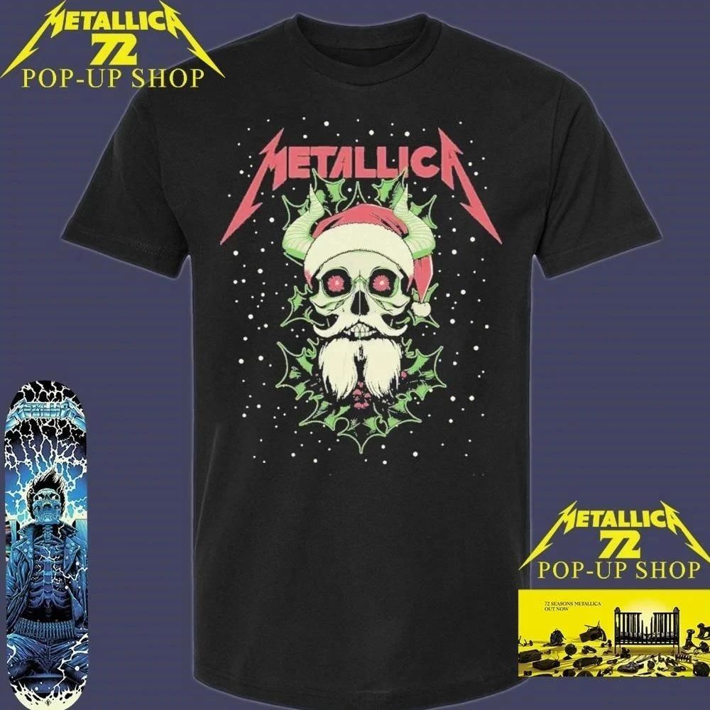 Metallica M72 World Tour Give Santa Horns Pop-Up Shop T-Shirt