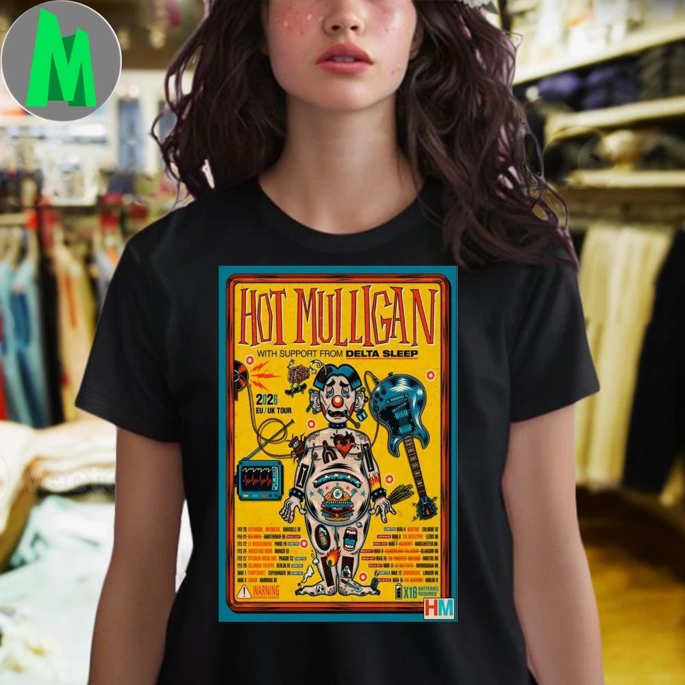 Mulligan With Delta Sleep Eu-uk Shows 2026 Poster Shirt