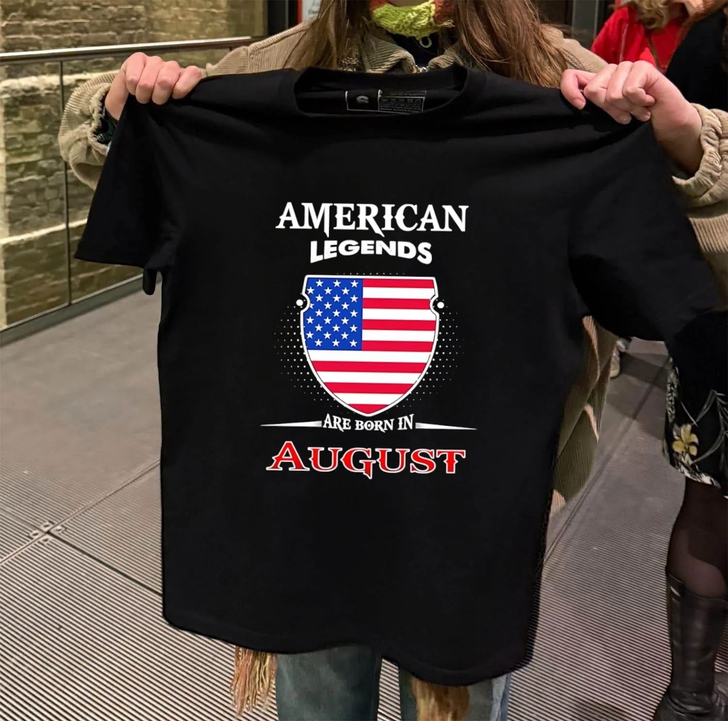 American Legends Are Born In August shirt