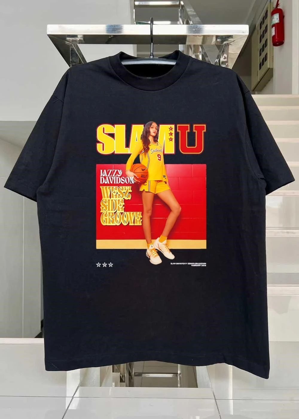 Slam University Jazzy Davidson West Side Groove Southern Cal Basketball Shirt
