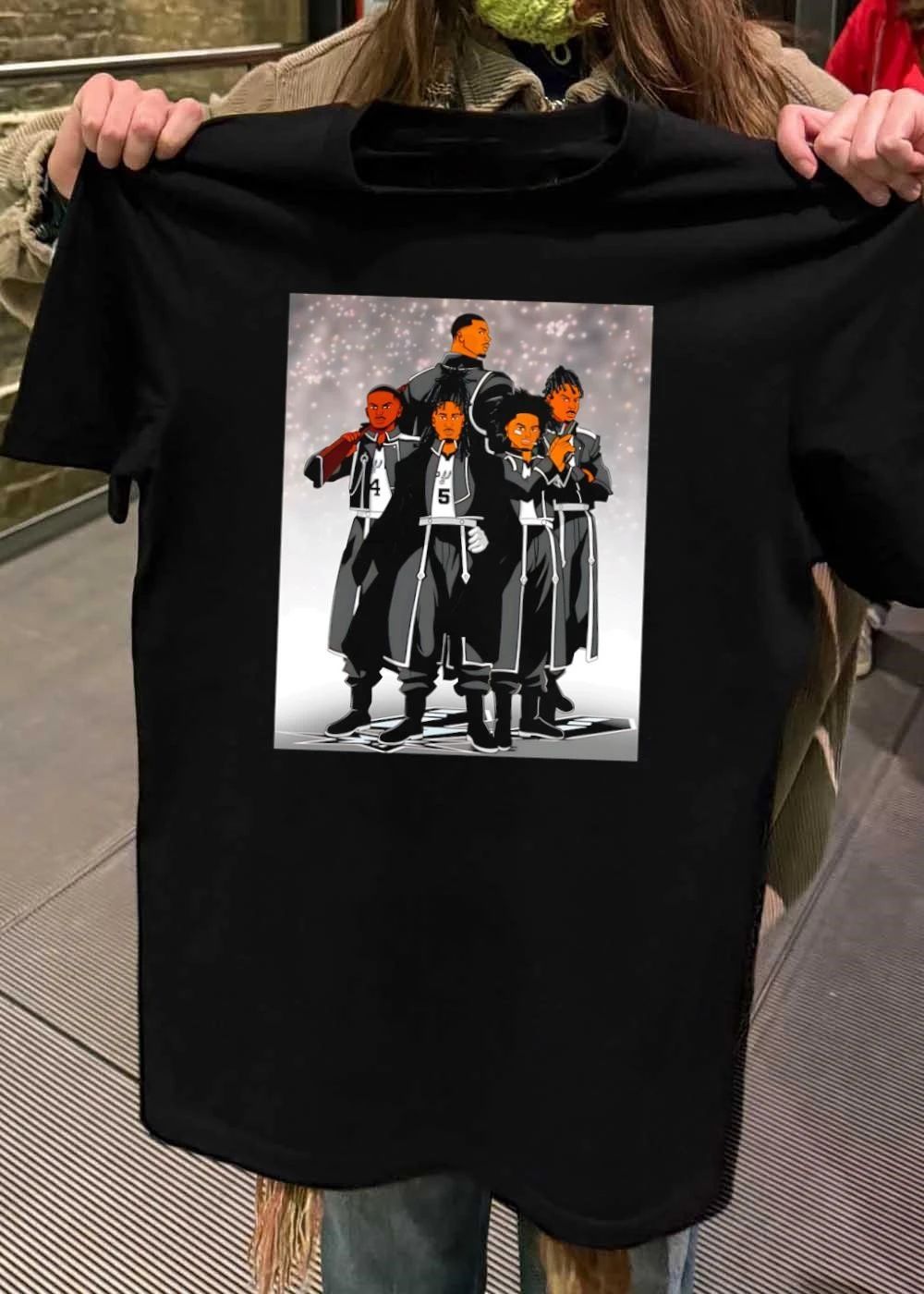 San Antonio Spurs Anime Style Players 4 5 Shirt
